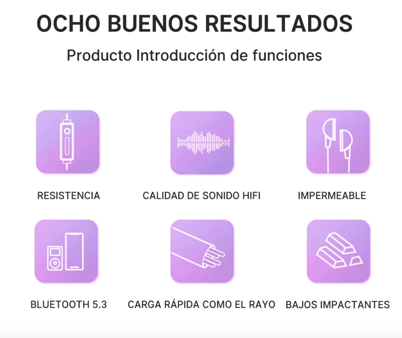 AUDIFONO INALAMBRICO DEPORTIVO - 8