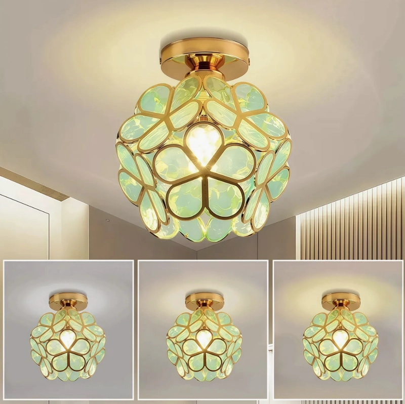 ELEGANTE LAMPARA DE TECHO MODERNA - 6