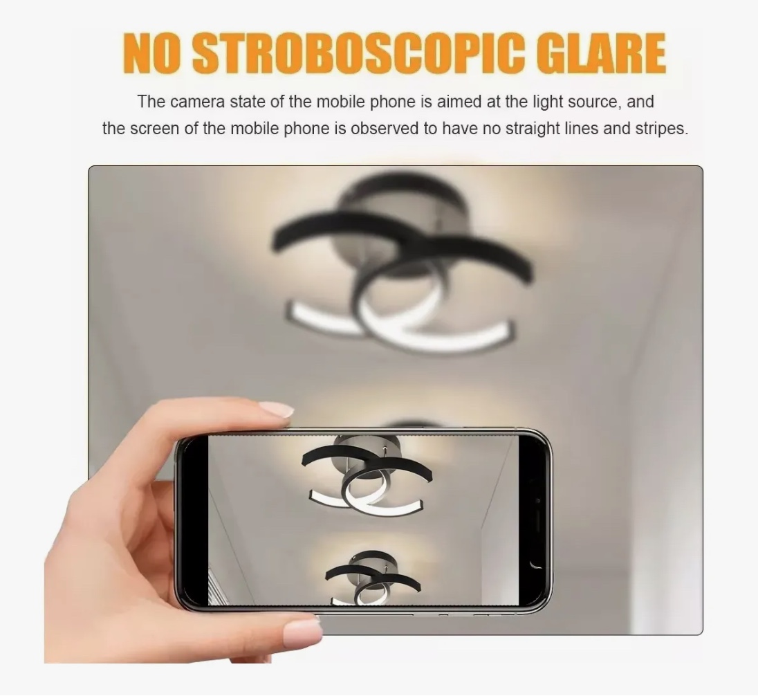 LAMPARA DE TECHO DECORATIVAS LED - 7
