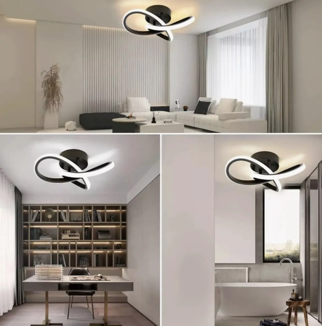 LAMPARA DE TECHO MODERNA LED - 6