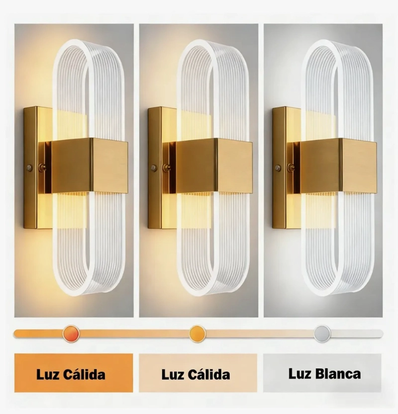 LAMPARA LED APLIQUE INTERIOR - 6