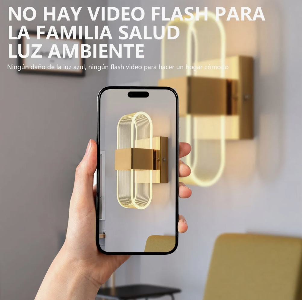LAMPARA LED APLIQUE INTERIOR - 7