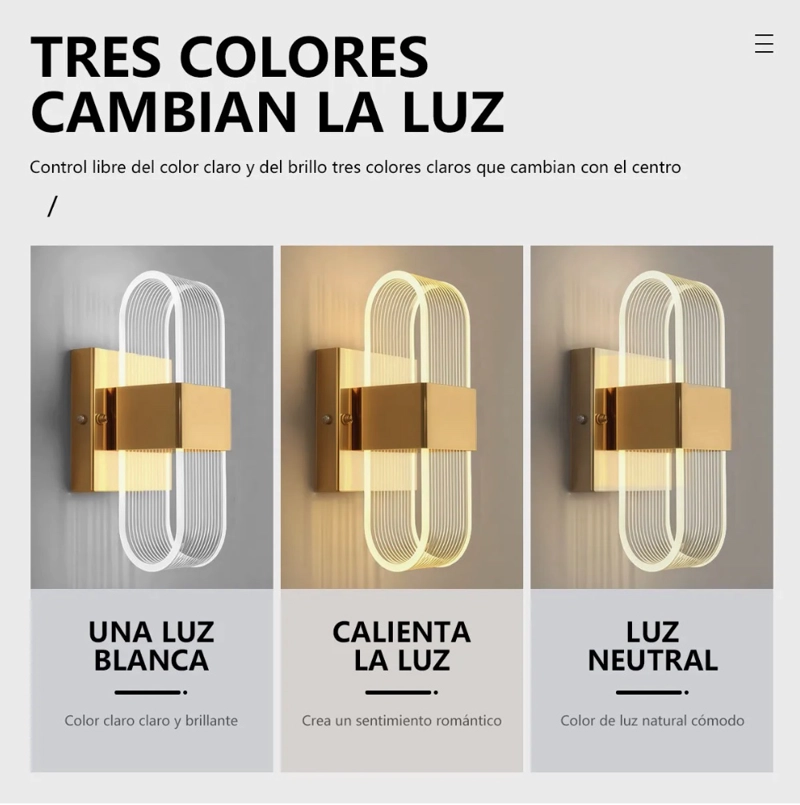 LAMPARA LED APLIQUE INTERIOR - 8