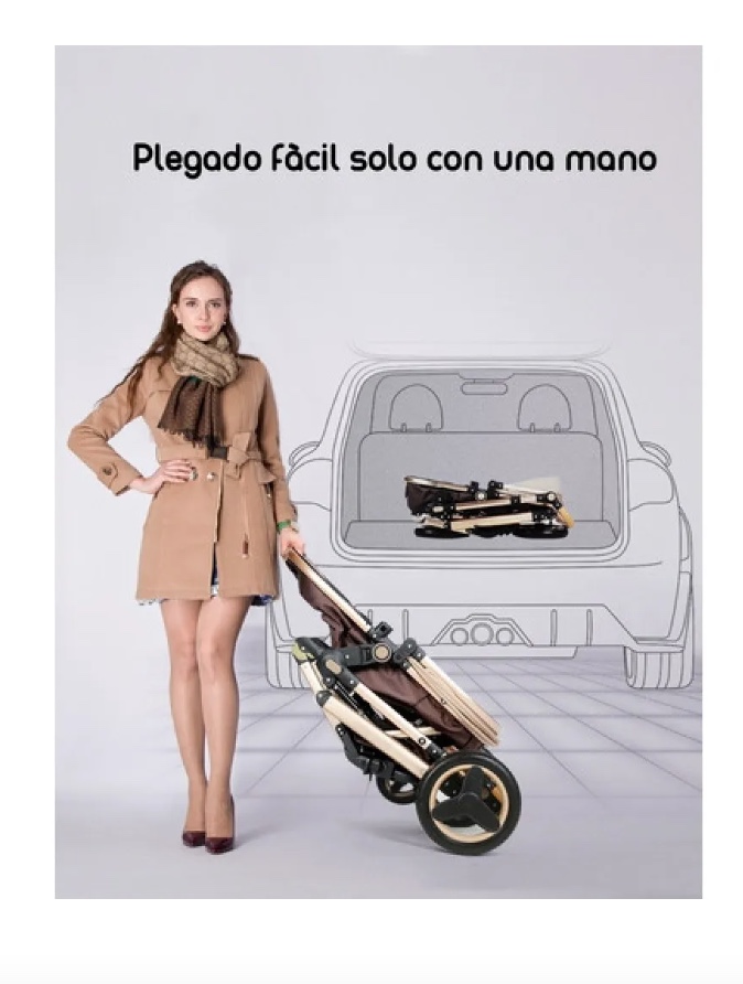 COCHE CUNA MOISE S CON ACCESORIOS - 3