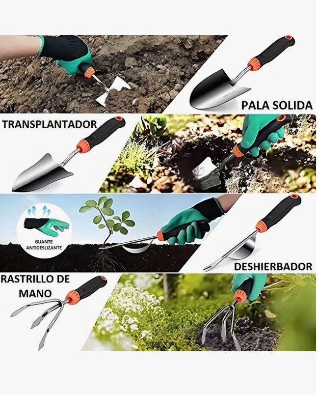 SET 50 PCS JARDINERIA PRO - 3