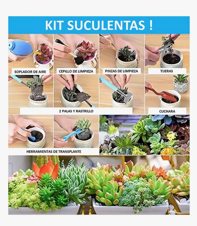 SET 50 PCS JARDINERIA PRO - 4