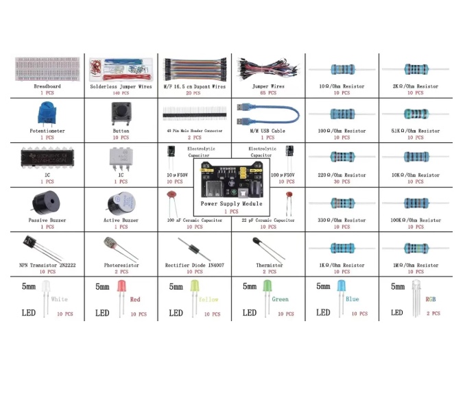 KIT DE ARDUINO ELECTRONICA 462PZS - 4