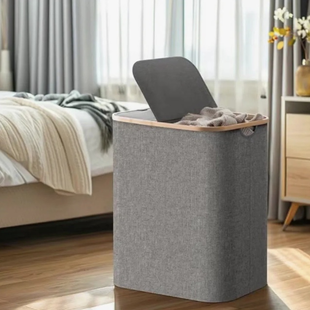 CESTO DE ROPA PLEGABLE 150L - 4