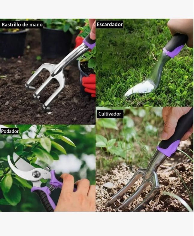 KIT DE JARDINERIA HERRAMIENTAS - 7