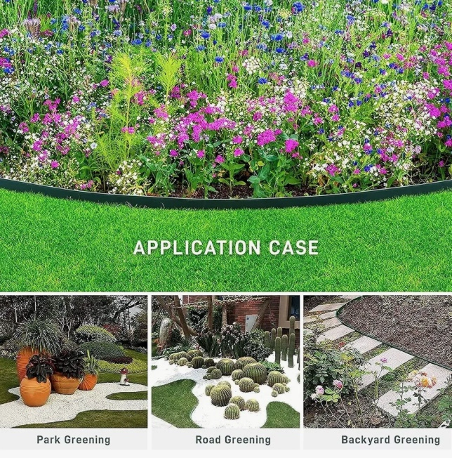 SET LIMITADOR BORDE PLASTICO JARDIN - 6