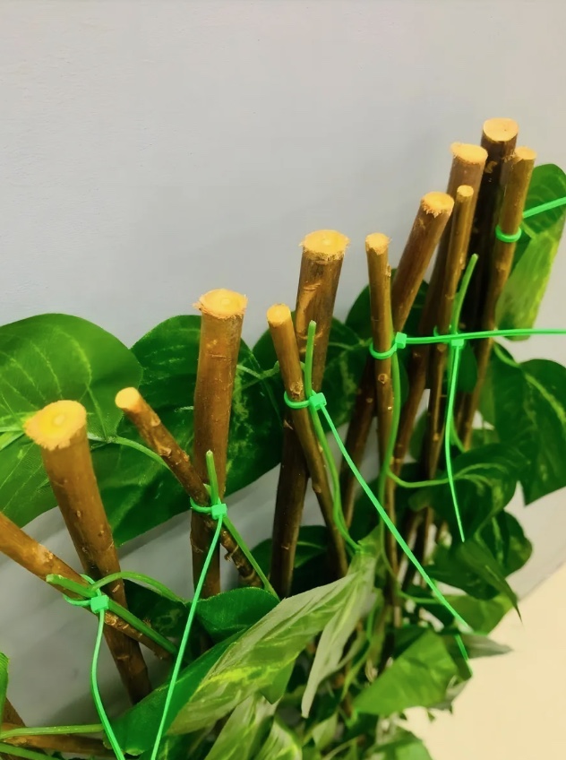 PACK 2 MALLA CERCA PLANTA ENREDADERA ARTIFICIAL - 3