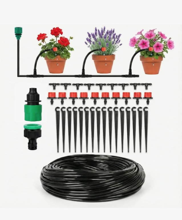 KIT RIEGO SISTEMA 20 METROS GOTEO - 1