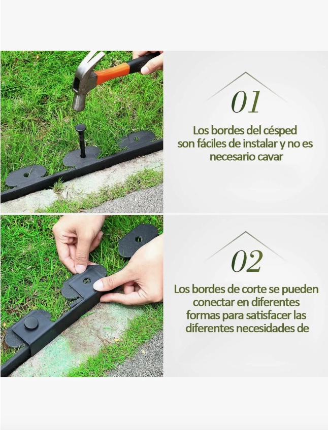 SEPARADOR JARDIN LIMITADOR DE CE SPED 5CM×6M - 3