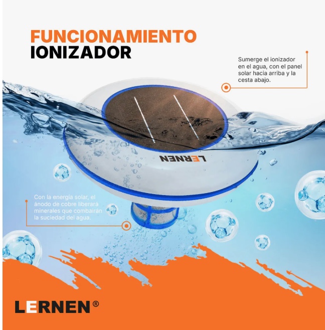 IONIZADOR SOLAR PARA PISCINA - 4