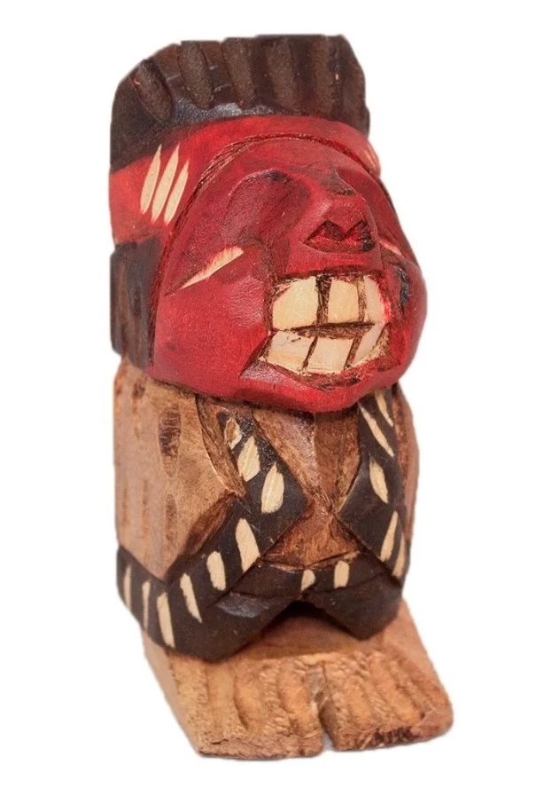 INDIO PICARO DE MADERA - 3