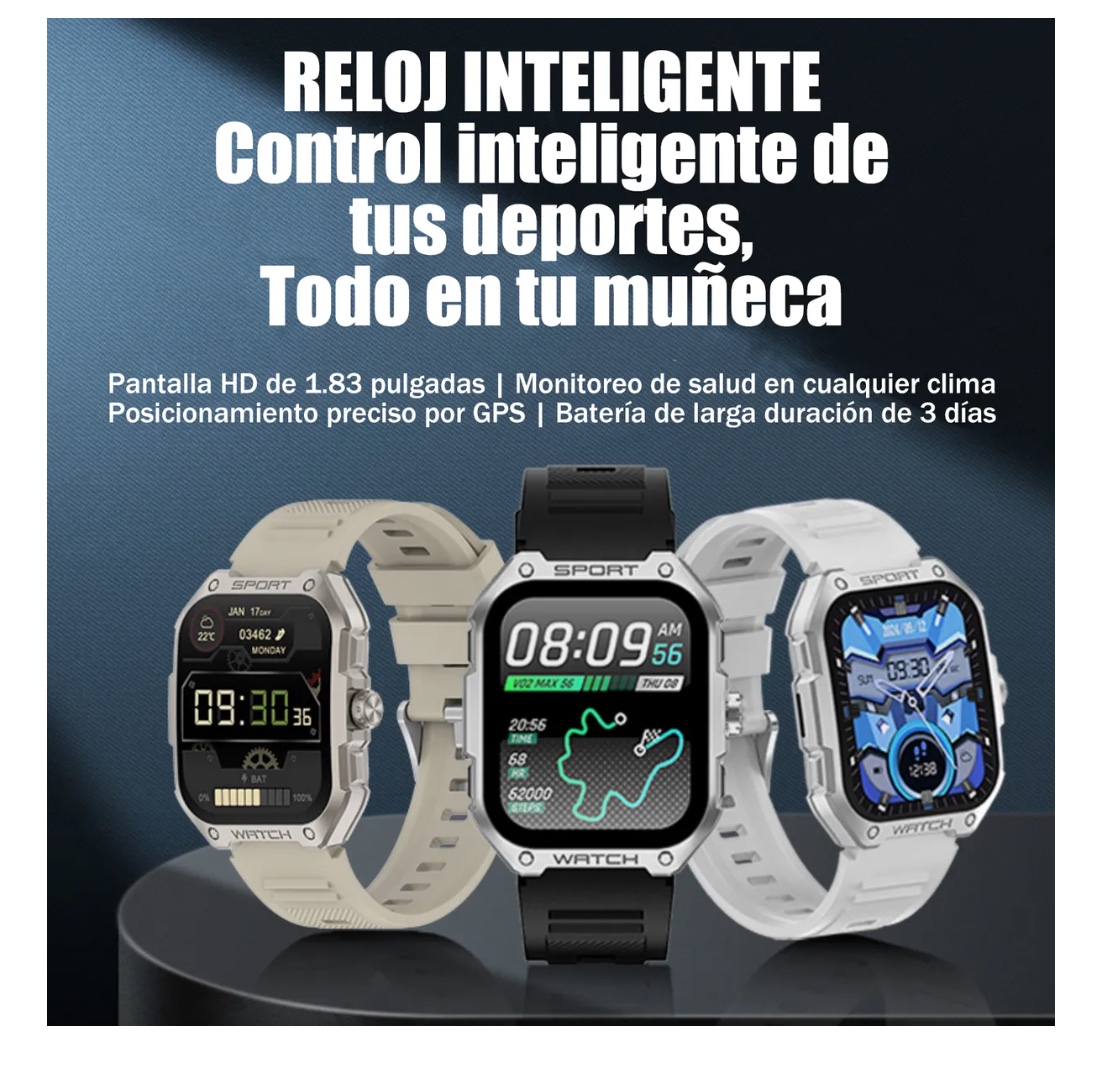 RELOJ INTELIGENTE SMARTWATCH - 2
