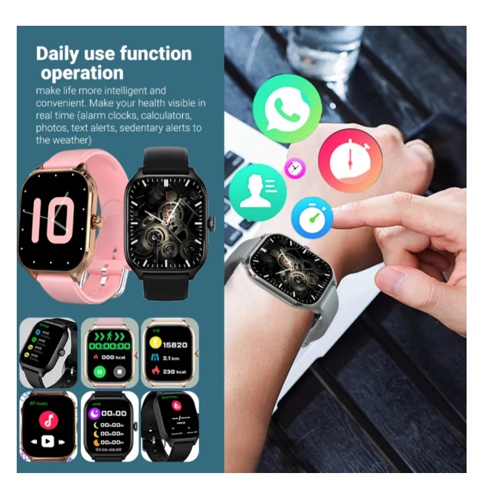 RELOJ INTELIGENTE SMARTWATCH - 7