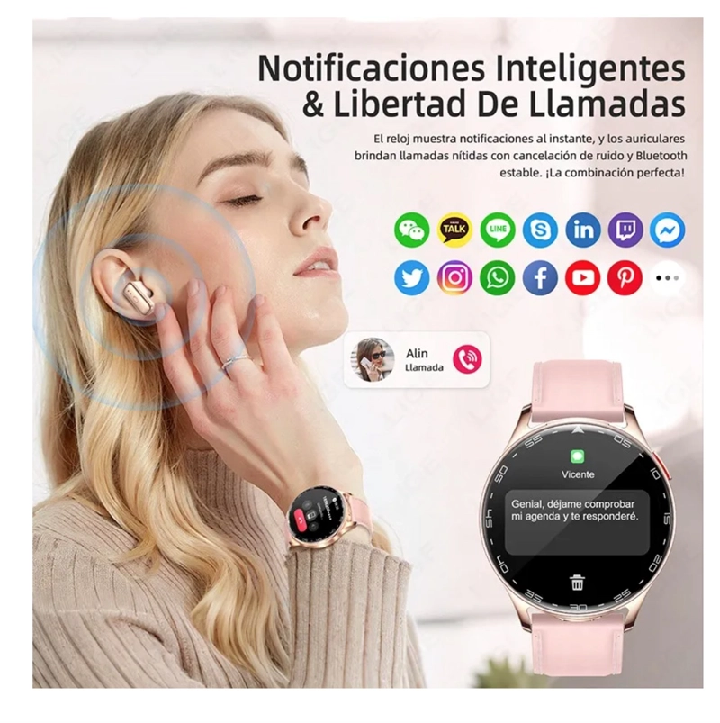 SMARTWATCH RELOJ INTELIGENTE DEPORTIVO - 4