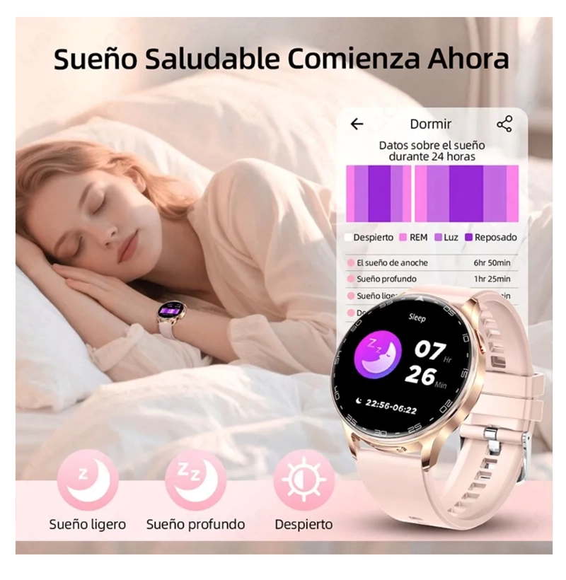 SMARTWATCH RELOJ INTELIGENTE DEPORTIVO - 7