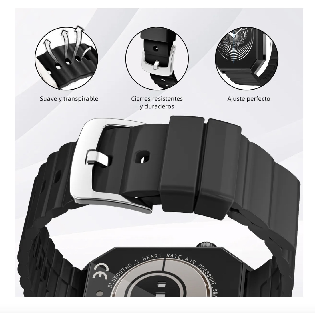 RELOJ INTELIGENTE PARA HOMBRE Y MUJER - 6