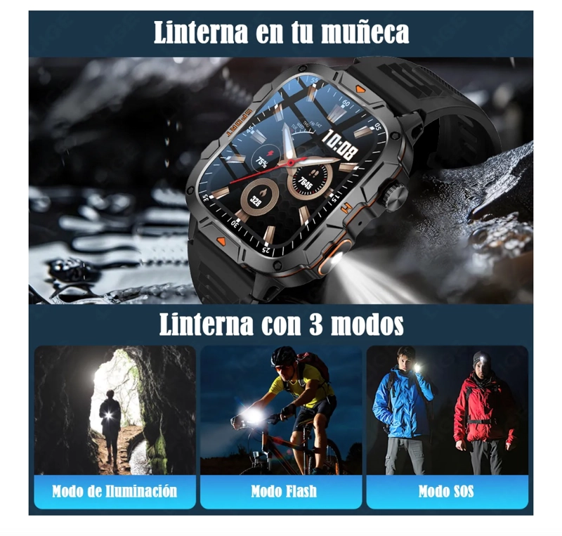 SMARTWATCH DEPORTE INTELIGENTE - 2