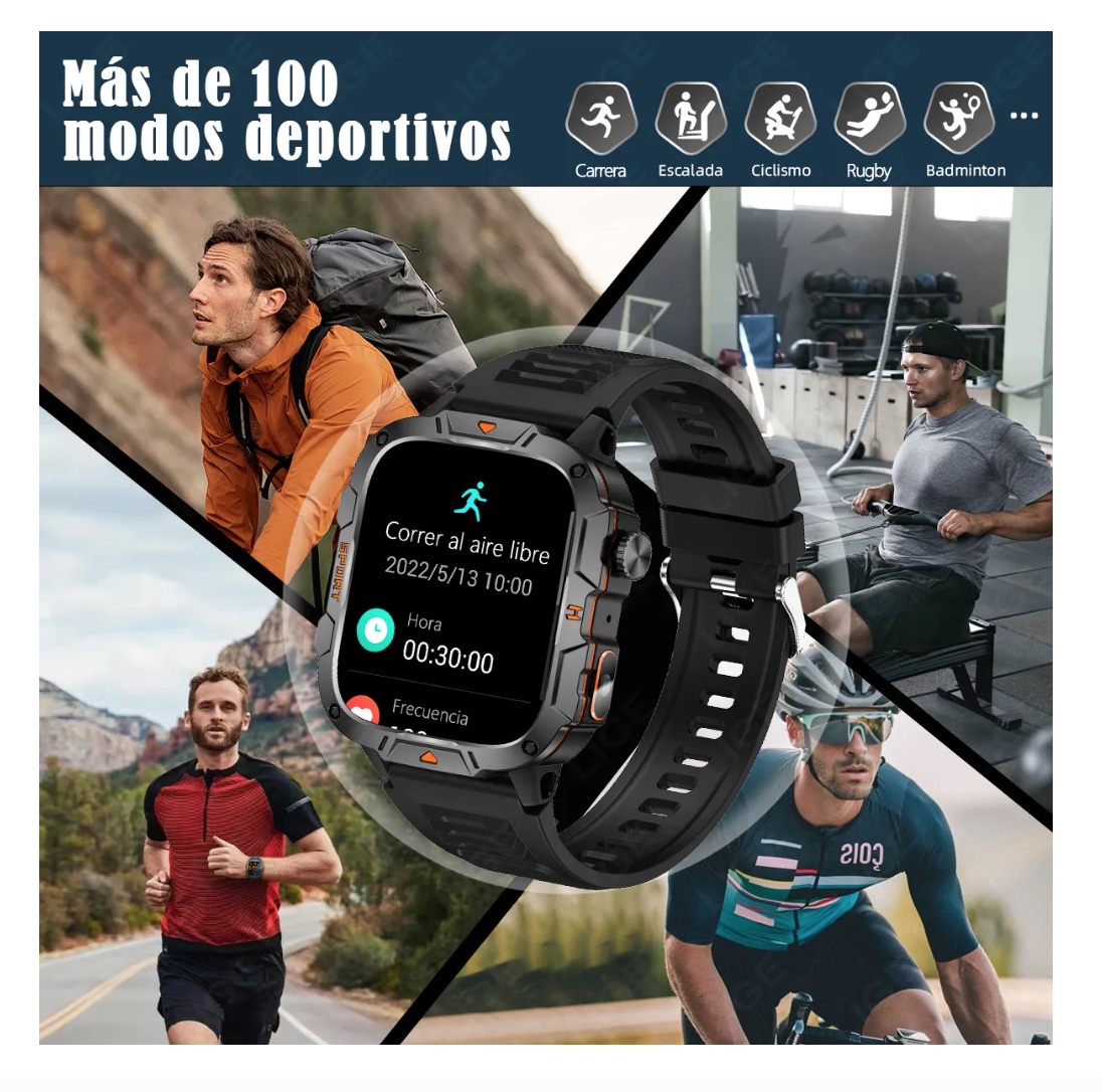 SMARTWATCH DEPORTE INTELIGENTE - 4