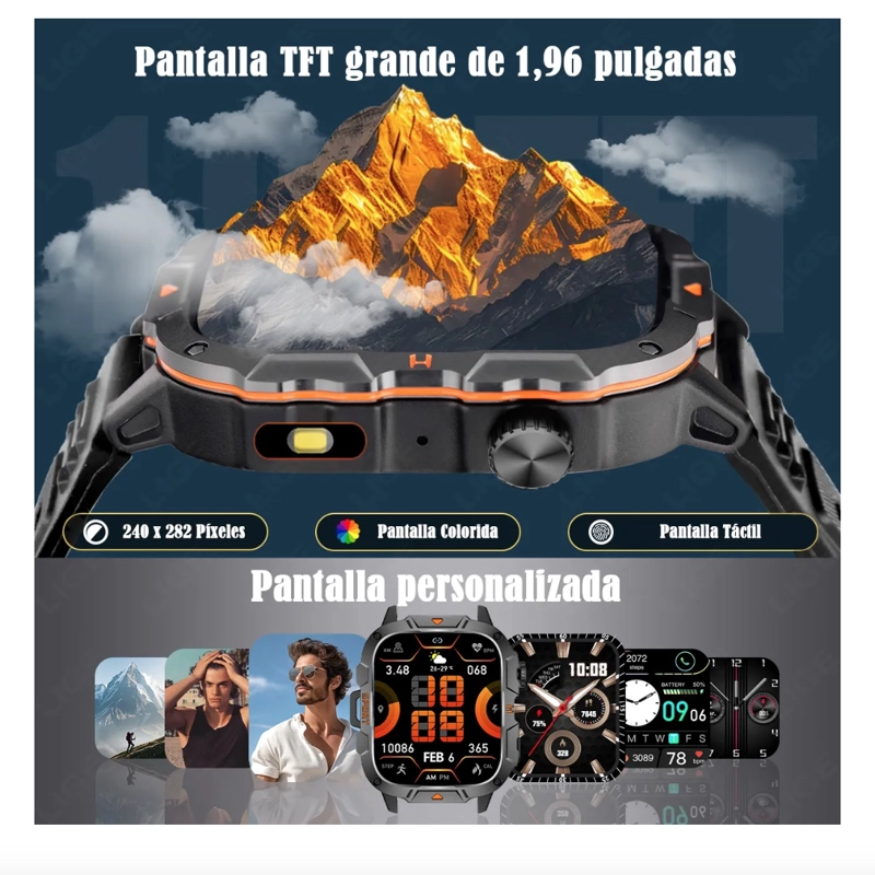 SMARTWATCH DEPORTE INTELIGENTE - 6