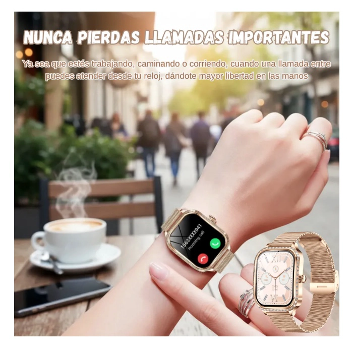 RELOJ SMARTWATCH MUJER - 3