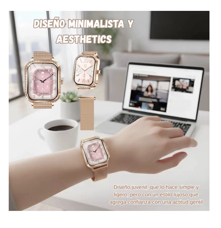 RELOJ SMARTWATCH MUJER - 4