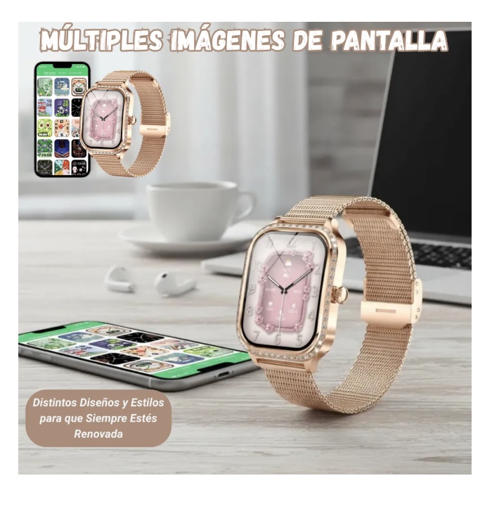 RELOJ SMARTWATCH MUJER - 5