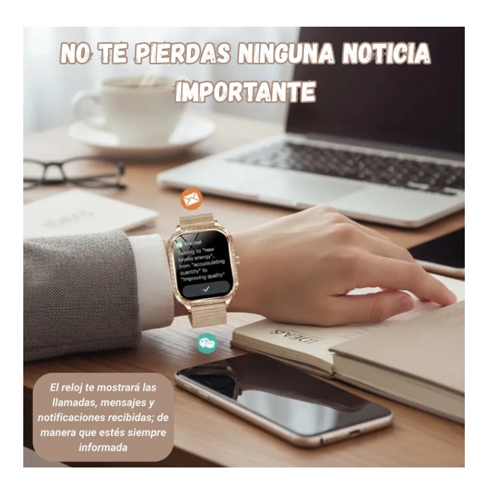 RELOJ SMARTWATCH MUJER - 6