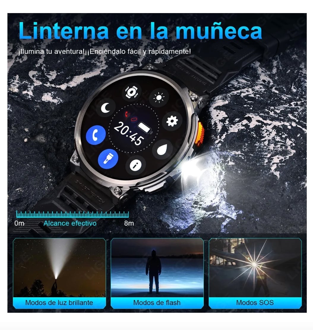 SMARTWATCH RELOJ INTELIGENTE UNISEX - 5