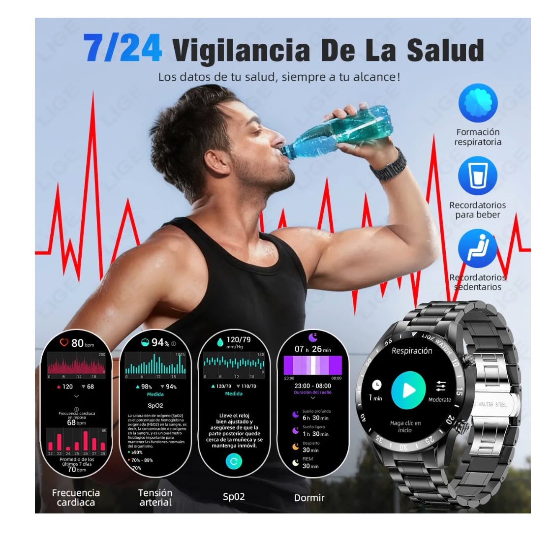 SMARTWATCH HOMBRE - 7