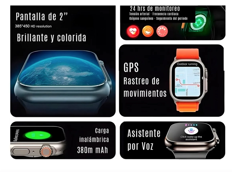 RELOJ PARA NIÑOS SMARTWATCH - 6
