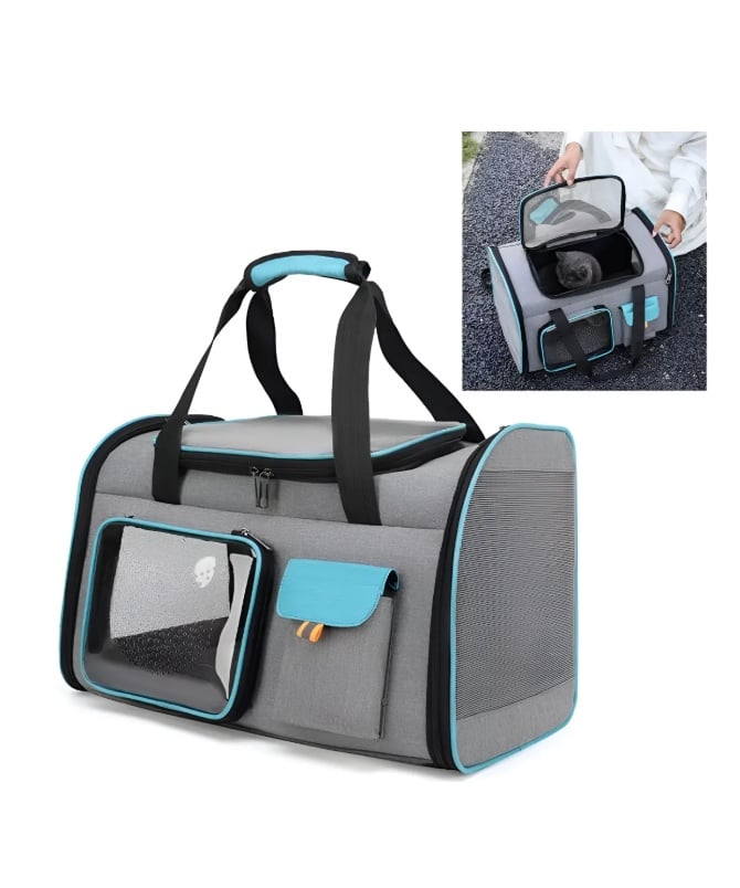 BOLSO TRANSPORTADOR GATO AVION - 1