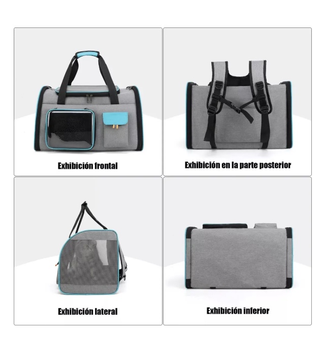 BOLSO TRANSPORTADOR GATO AVION - 3