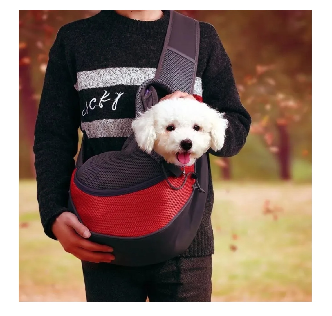 BOLSO TRANSPORTE PERRO AZUL - 4