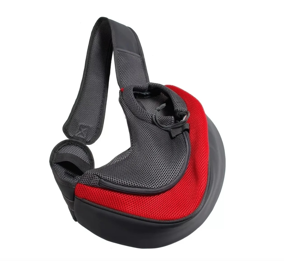 BOLSO TRANSPORTE PERRO ROJO - 1