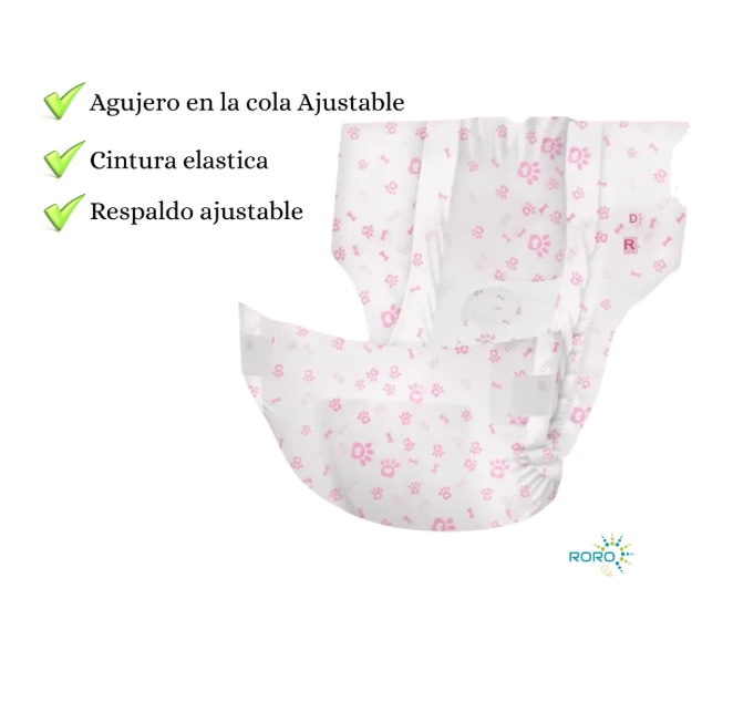 30 PAÑALES PARA PERROS GATOS M - 4