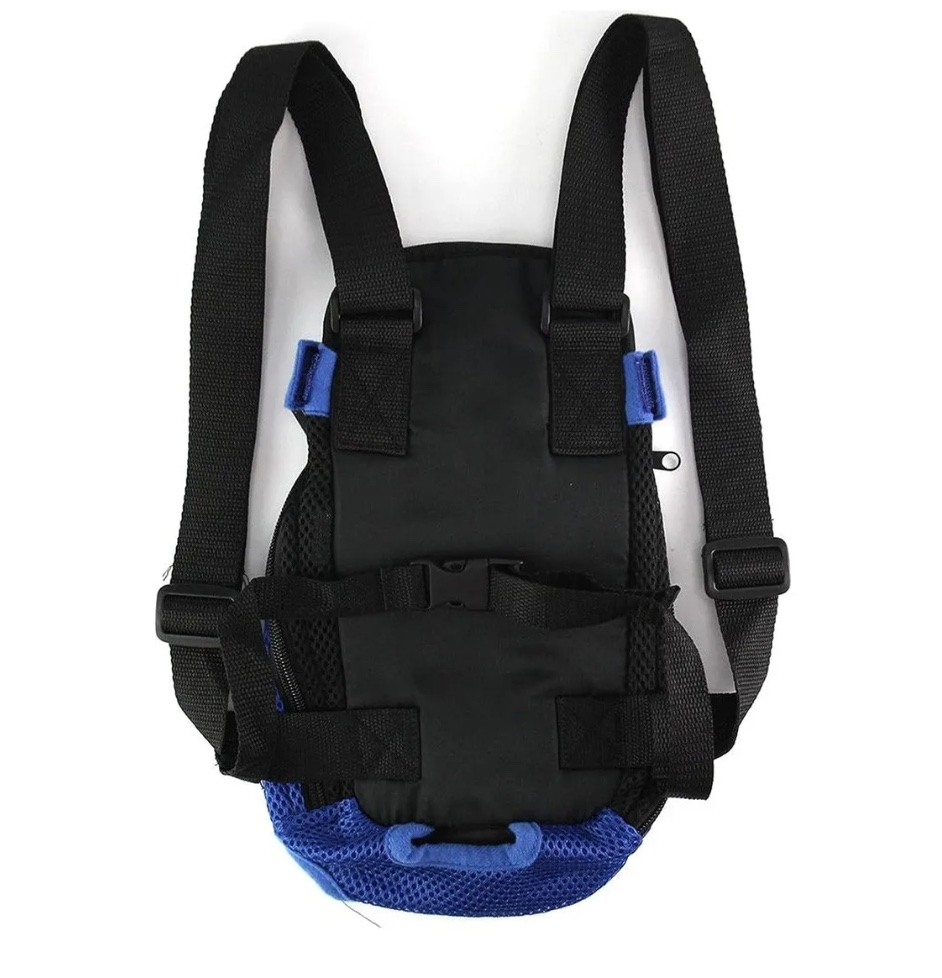 TRANSPORTADOR PARA MASCOTAS TALLA L AZUL - 2