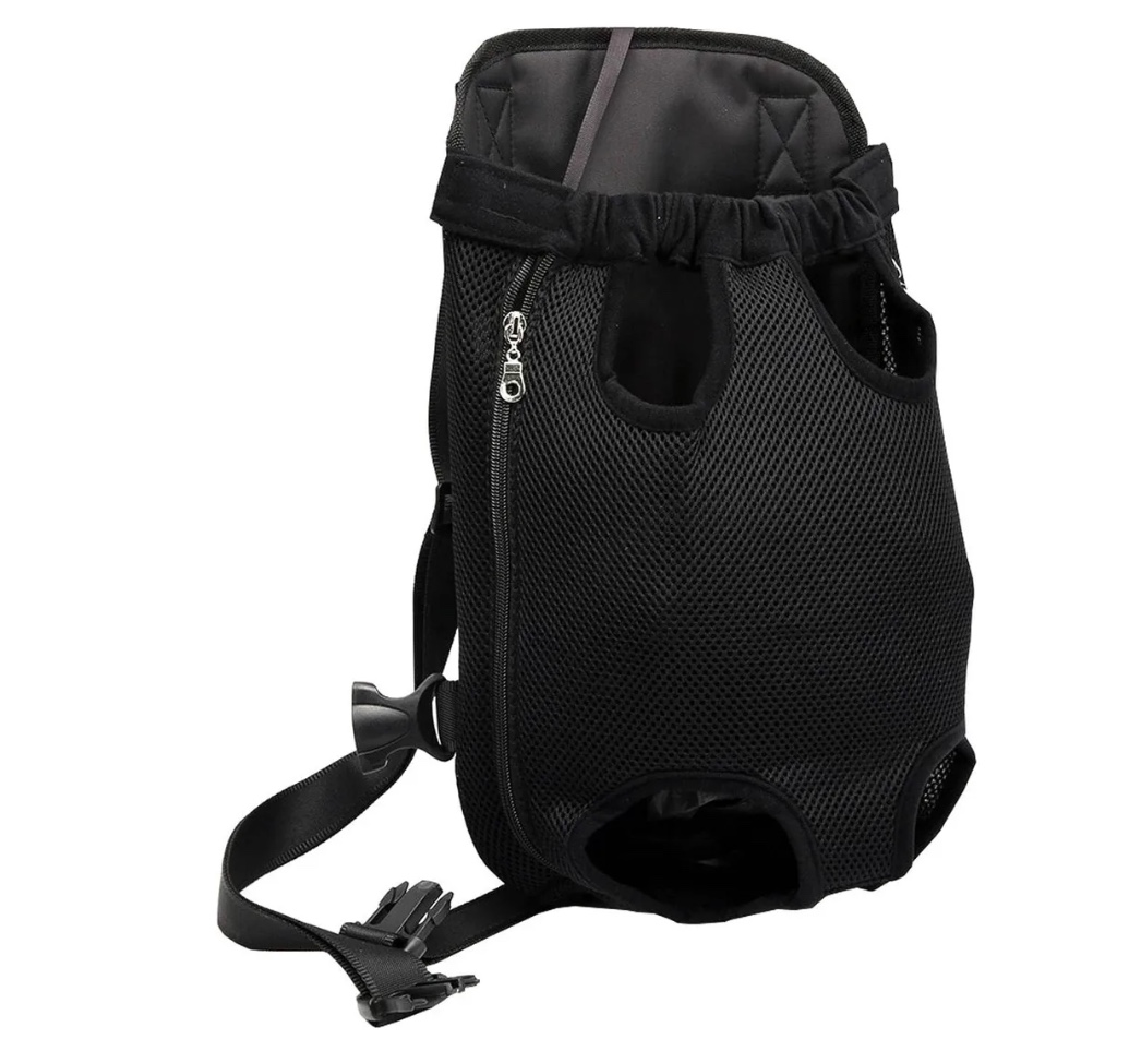 TRANSPORTADOR PARA MASCOTAS TALLA L NEGRO - 1
