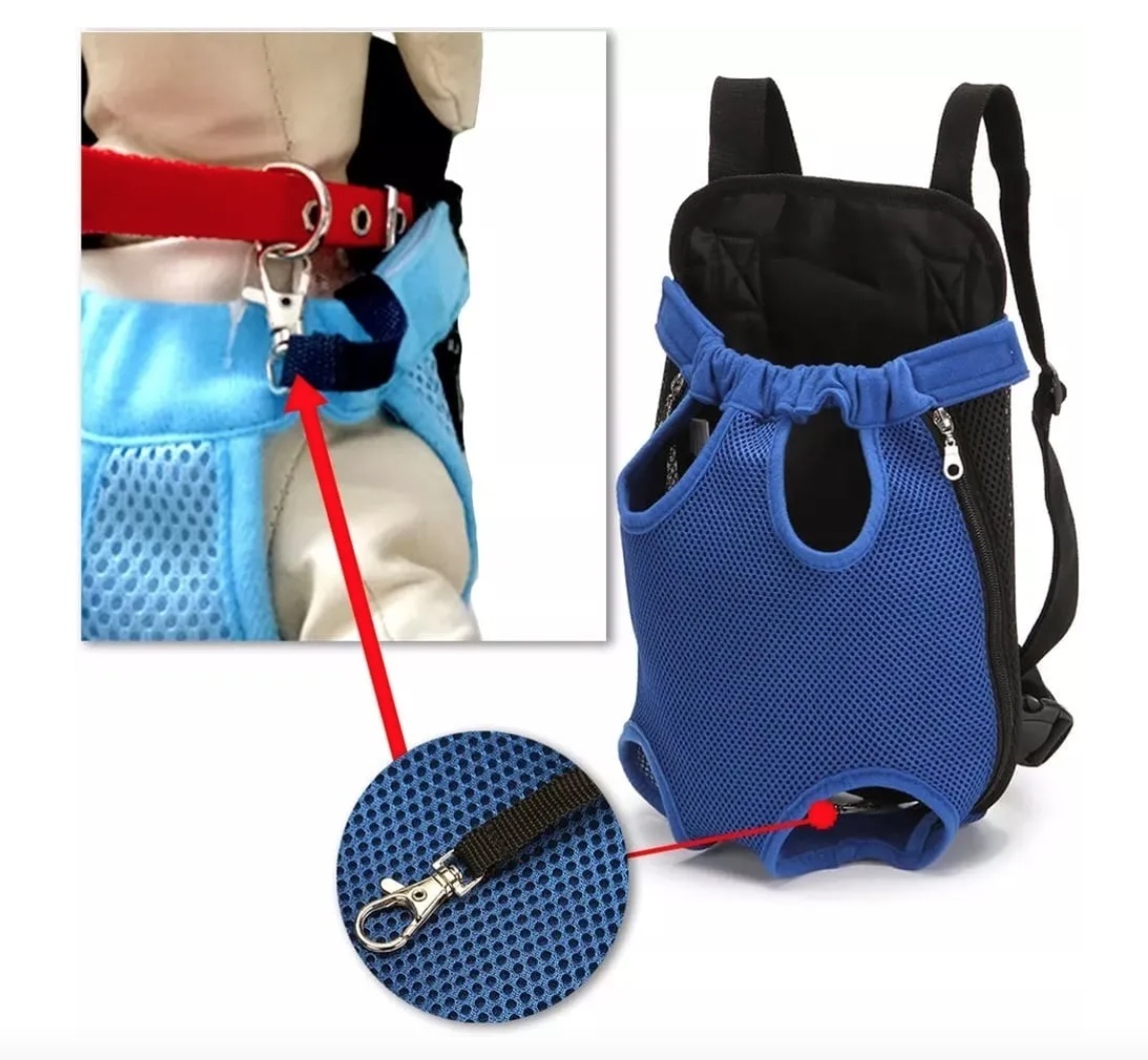 TRANSPORTADOR PARA MASCOTAS TALLA L ROJO - 6