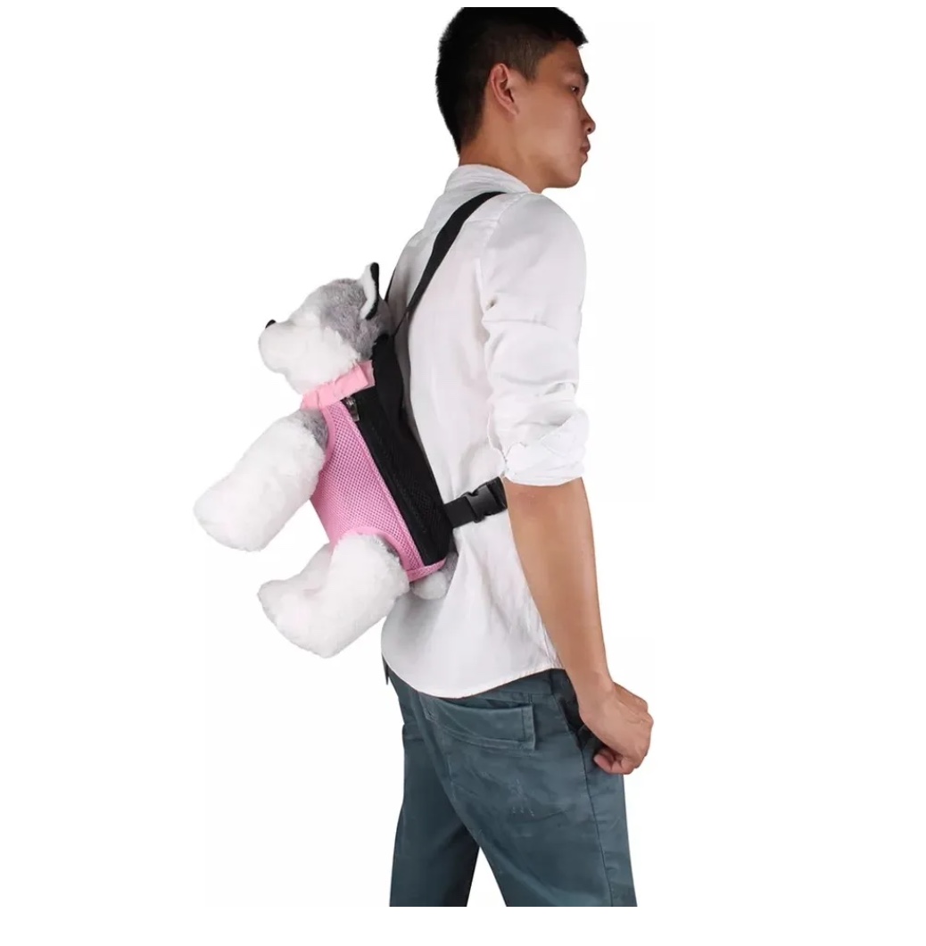 TRANSPORTADOR PARA MASCOTAS TALLA L ROSA - 3
