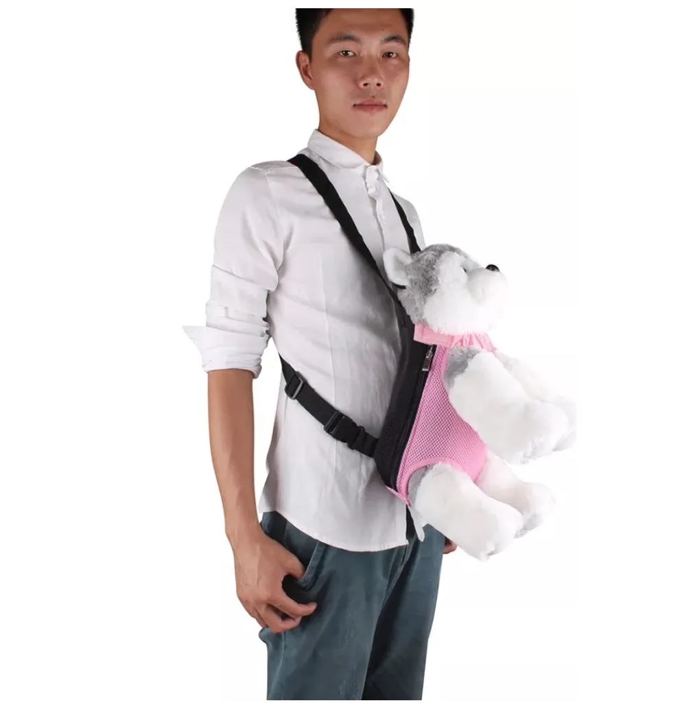TRANSPORTADOR PARA MASCOTAS TALLA L ROSA - 4