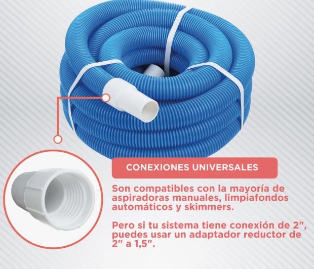 MANGUERA PARA PISCINA 15M - 3