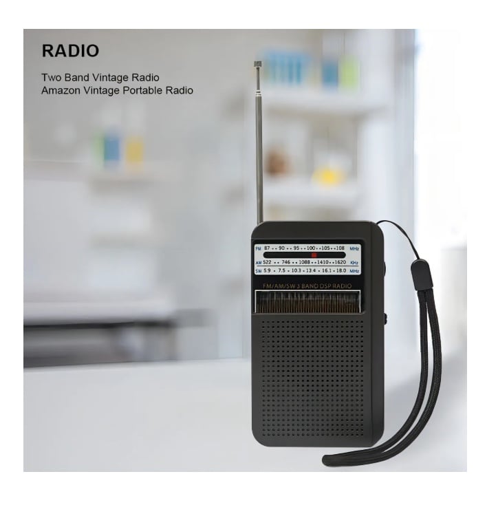RADIO PORTATIL BOLSILLO AM/FM - 5