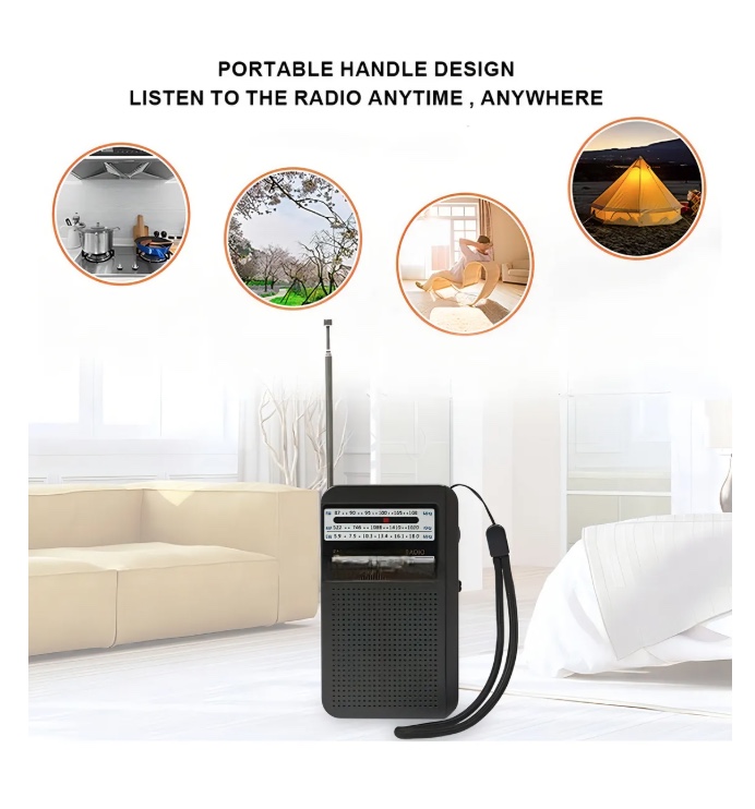 RADIO PORTATIL BOLSILLO AM/FM - 6