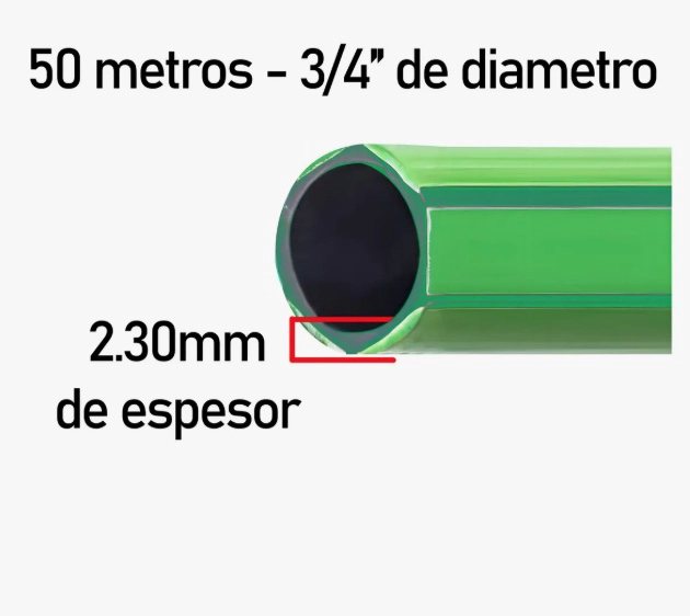MANGUERA RIEGO VERDE 50M - 3