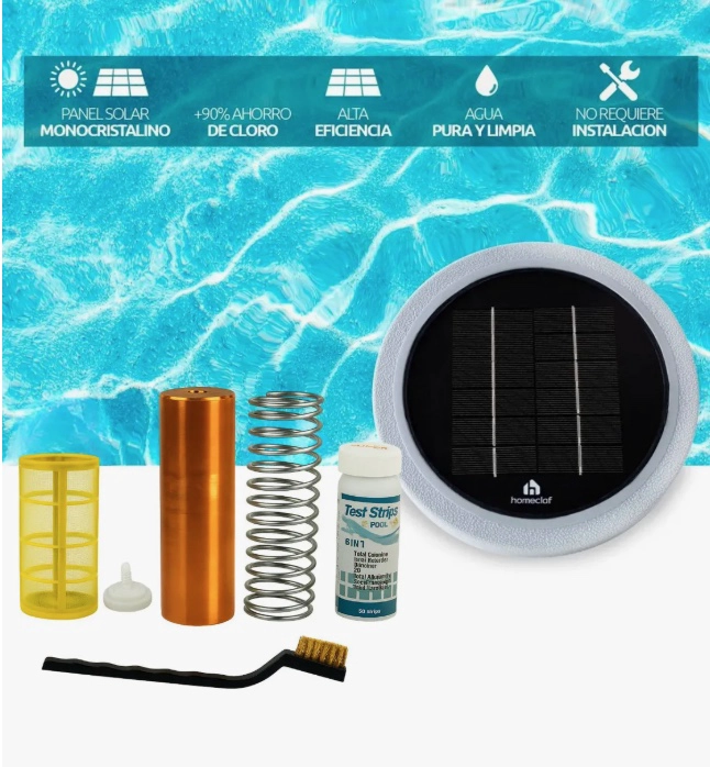 IONIZADOR SOLAR PARA PISCINA - 4