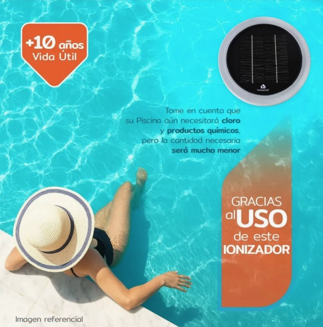 IONIZADOR SOLAR PARA PISCINA - 7